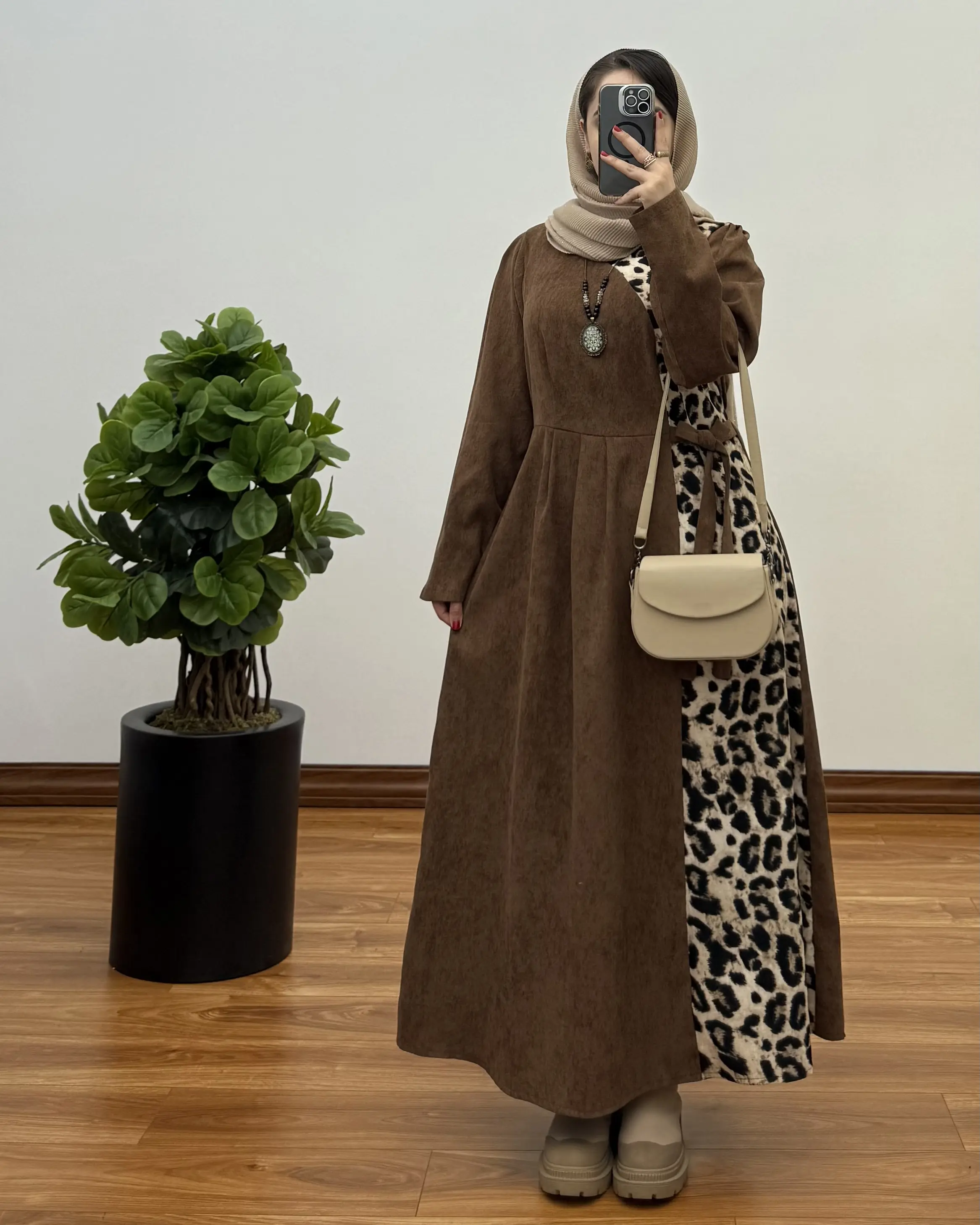 پیراهن مانتویی بهنوش